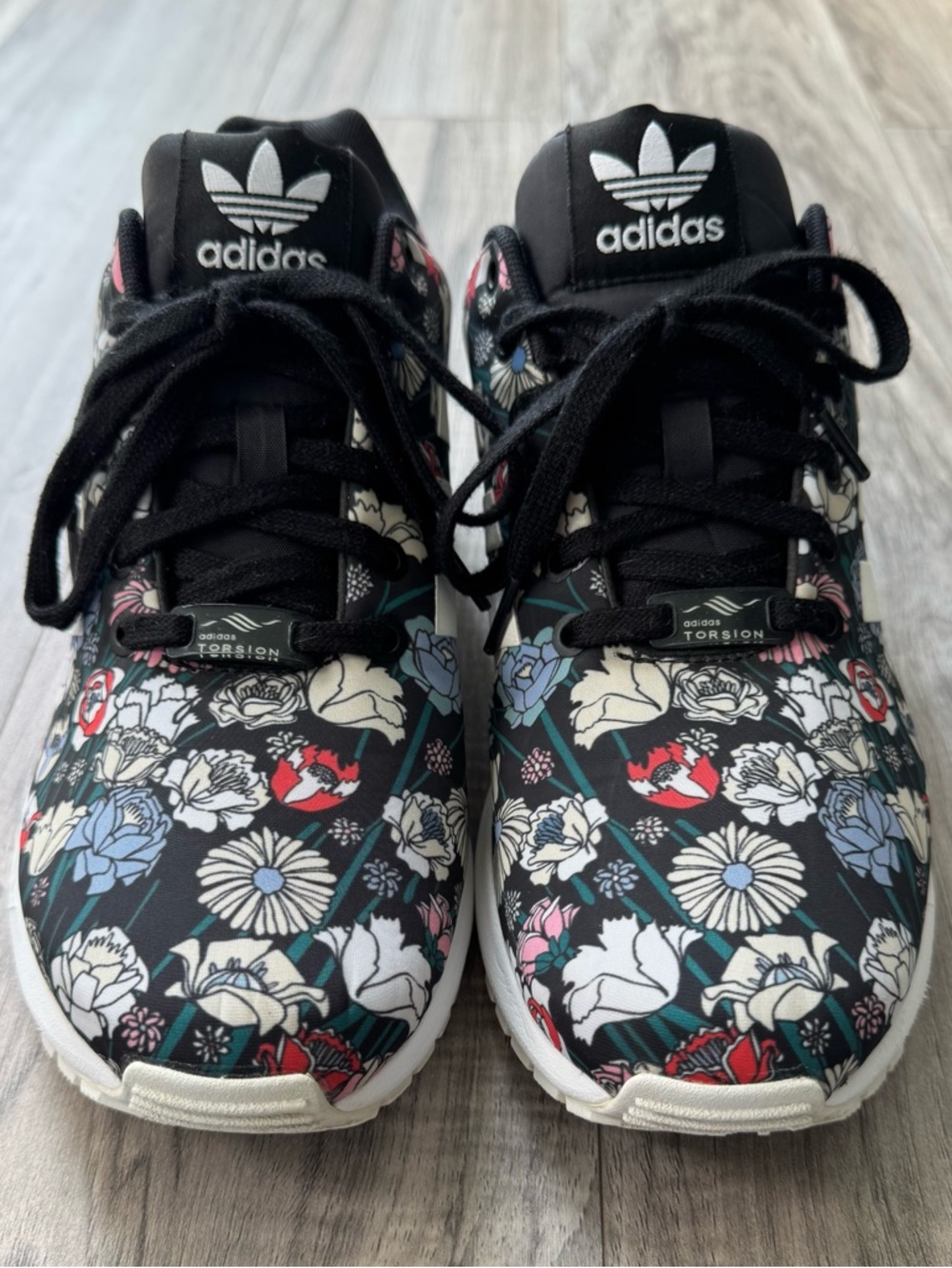 Womens Adidas ZX Flux Floral size 9.5